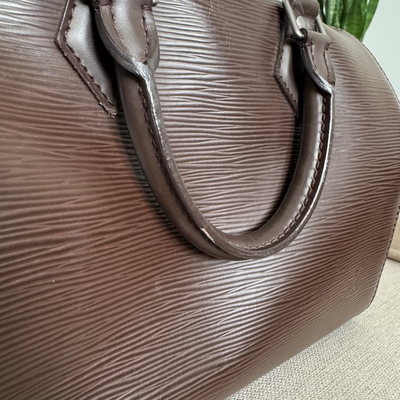 Louis Vuitton Speedy 25 Moka Brown Leather (Authentic) - Picture 14 of 16